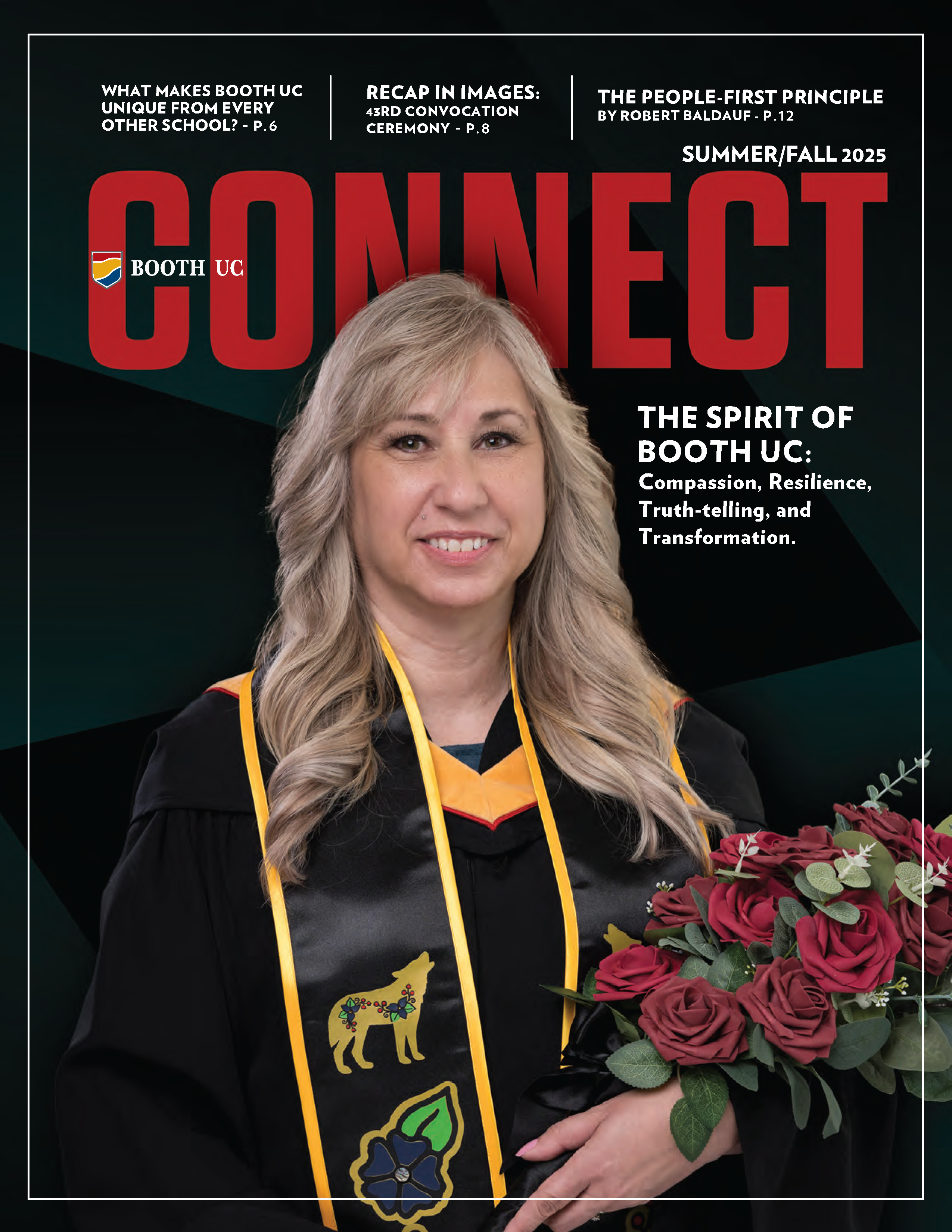 Booth UC Cover Image Summer-Fall Connect Magazine 2025